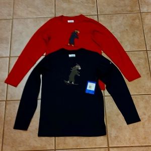 Two Columbia boys shirts size Large 14-16
